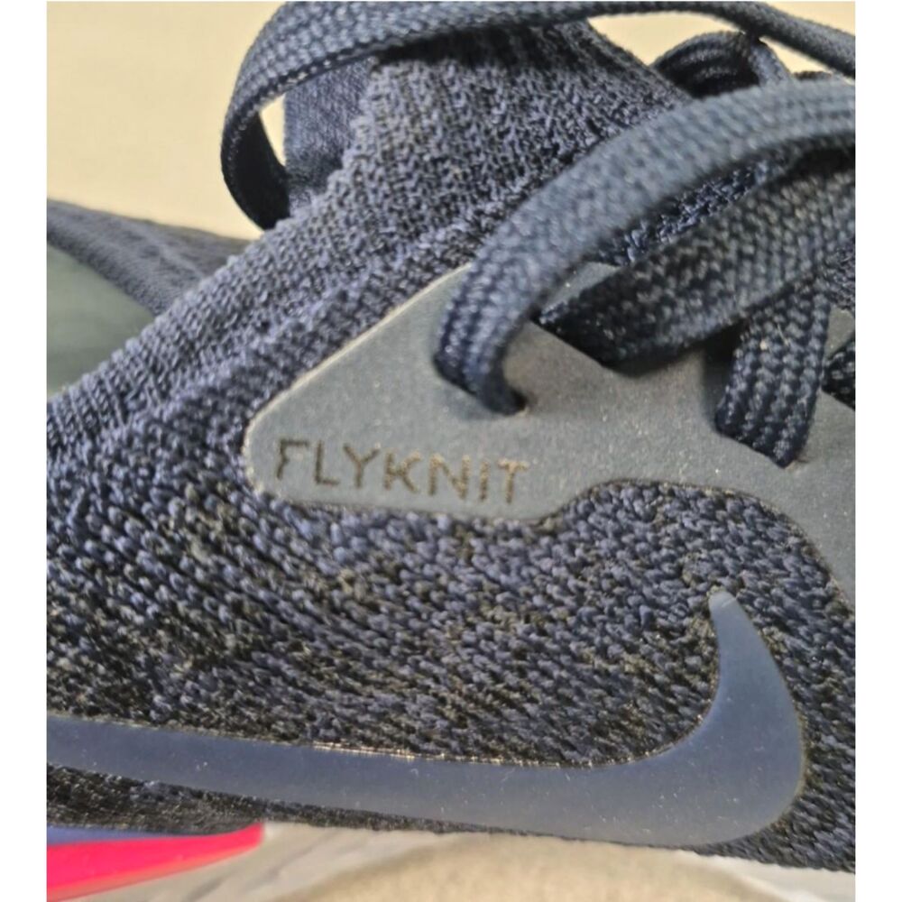 Nike Epic React Flyknit College Navy Running Shoes Men's Size US 10 - Picture 7 of 8